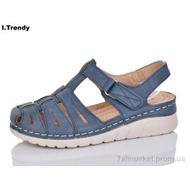 Фотография Босоножки женские летние Лето G96-6 (8 пар р.37-42) "Trendy" недорого оптом от прямого поставщика