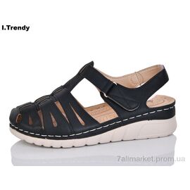 Фотография Босоножки женские летние Лето G96-8 (8 пар р.37-42) "Trendy" недорого оптом от прямого поставщика