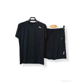 Фотография Спортивный костюм мужской Лето A175 black (5 шт. р.сетка M-3XL) "OKMEL" недорого оптом от прямого поставщика