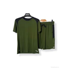 Фотография Спортивный костюм мужской Лето A174 green (5 шт. р.сетка M-3XL) "OKMEL" недорого оптом от прямого поставщика