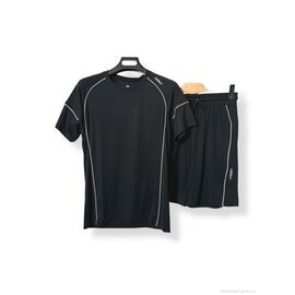 Фотография Спортивный костюм мужской Лето A173 black (5 шт. р.сетка M-3XL) "OKMEL" недорого оптом от прямого поставщика