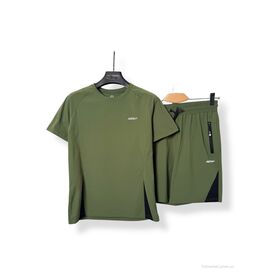 Фотография Спортивный костюм мужской Лето A180 green (5 шт. р.сетка M-3XL) "OKMEL" недорого оптом от прямого поставщика