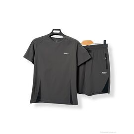 Фотография Спортивный костюм мужской Лето A180 grey (5 шт. р.сетка M-3XL) "OKMEL" недорого оптом от прямого поставщика