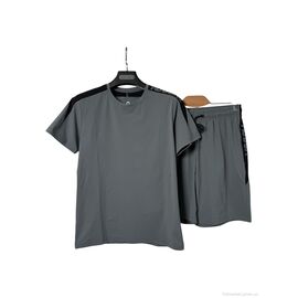 Фотография Спортивный костюм мужской Лето A179 grey (5 шт. р.сетка M-3XL) "OKMEL" недорого оптом от прямого поставщика