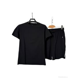 Фотография Спортивный костюм мужской Лето A181 black (5 шт. р.сетка M-3XL) "OKMEL" недорого оптом от прямого поставщика