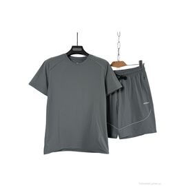 Фотография Спортивный костюм мужской Лето A183 grey (5 шт. р.сетка M-3XL) "OKMEL" недорого оптом от прямого поставщика
