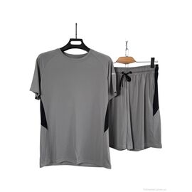Фотография Спортивный костюм мужской Лето A176 grey (5 шт. р.сетка M-3XL) "OKMEL" недорого оптом от прямого поставщика