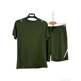 Фотография Спортивный костюм мужской Лето A177 green (5 шт. р.сетка M-3XL) "OKMEL" недорого оптом от прямого поставщика