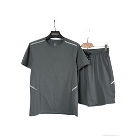 Фотография Спортивный костюм мужской Лето A184 grey (5 шт. р.сетка M-3XL) "OKMEL" недорого оптом от прямого поставщика