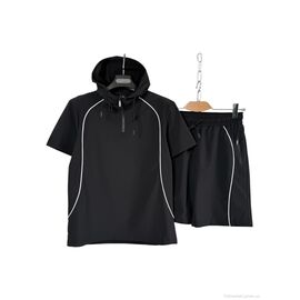 Фотография Спортивный костюм мужской Лето A163 black (5 шт. р.сетка M-3XL) "OKMEL" недорого оптом от прямого поставщика