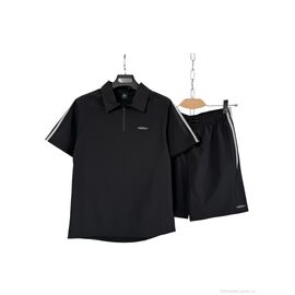 Фотография Спортивный костюм мужской Лето A161 black (5 шт. р.сетка M-3XL) "OKMEL" недорого оптом от прямого поставщика