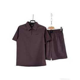 Фотография Спортивный костюм мужской Лето A161 brown (5 шт. р.сетка M-3XL) "OKMEL" недорого оптом от прямого поставщика