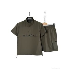 Фотография Спортивный костюм мужской Лето A160 khaki (5 шт. р.сетка M-3XL) "OKMEL" недорого оптом от прямого поставщика