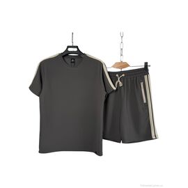 Фотография Спортивный костюм мужской Лето A185 grey (5 шт. р.сетка M-3XL) "OKMEL" недорого оптом от прямого поставщика