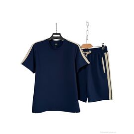 Фотография Спортивный костюм мужской Лето A185 blue (5 шт. р.сетка M-3XL) "OKMEL" недорого оптом от прямого поставщика