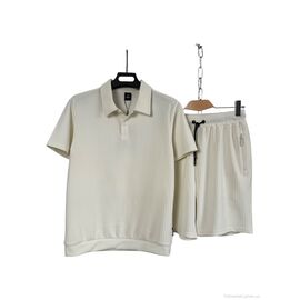 Фотография Спортивный костюм мужской Лето A186 white (5 шт. р.сетка M-3XL) "OKMEL" недорого оптом от прямого поставщика