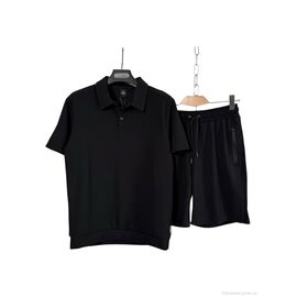 Фотография Спортивный костюм мужской Лето A186 black (5 шт. р.сетка M-3XL) "OKMEL" недорого оптом от прямого поставщика