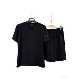 Фотография Спортивный костюм мужской Лето A187 black (5 шт. р.сетка M-3XL) "OKMEL" недорого оптом от прямого поставщика