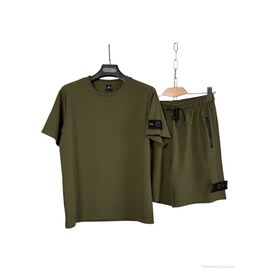 Фотография Спортивный костюм мужской Лето A187 green (5 шт. р.сетка M-3XL) "OKMEL" недорого оптом от прямого поставщика