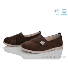 Фотография Туфли женские стильные Весна/осень 693 корич.з. (6 пар р.36-40) "G-Aira" недорого оптом от прямого поставщика