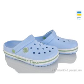 Фотография Кроксы женские летние Лето 417 ірис (8 пар р.37-41) "Golden Lion" недорого оптом от прямого поставщика