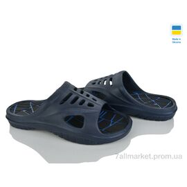 Фотография Шлепки мужские пляжные Лето R210 синій (8 пар р.41-46) "Golden Lion" недорого оптом от прямого поставщика