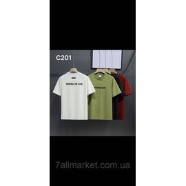 Фотография Футболка мужская молодёжная р-ры L-4XL (4цв) "NICOLAS" недорого оптом от прямого поставщика