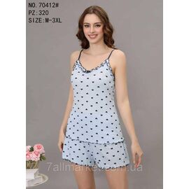 Фотография Пижама женская молодёжная р-ры M-3XL "FLOWER" купить недорого от прямого поставщик