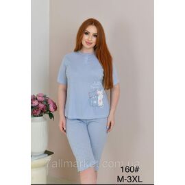 Фотография Пижама женская молодёжная р-ры M-3XL "FLOWER" купить недорого от прямого поставщик
