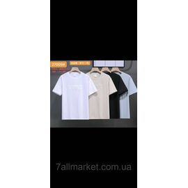 Фотография Футболка мужская молодёжная р-ры L-4XL (4цв) "NICOLAS" недорого оптом от прямого поставщика