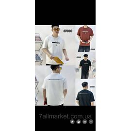Фотография Футболка мужская молодёжная р-ры L-4XL (3цв) "NICOLAS" недорого оптом от прямого поставщика