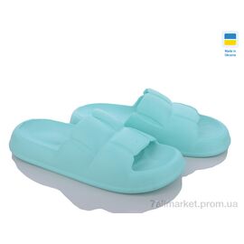 Фотография Шлепки женские облегченные Лето DS ПЖ 48 м'ята (8 пар р.37-41) "Vladimir" недорого оптом от прямого поставщика