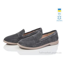 Фотография Туфли женские стильные Весна/осень 316Б сірий замш (6 пар р.36-40) "G-Aira" недорого оптом от прямого поставщика