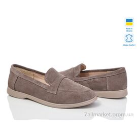 Фотография Туфли женские стильные Весна/осень 316Б капуч замш (6 пар р.36-40) "G-Aira" недорого оптом от прямого поставщика