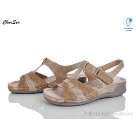 Фотография Босоножки женские летние Лето W107C-7 (8 пар р.37-42) "Chunsen" недорого оптом от прямого поставщика