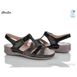 Фотография Босоножки женские летние Лето W107C-9 (8 пар р.37-42) "Chunsen" недорого оптом от прямого поставщика