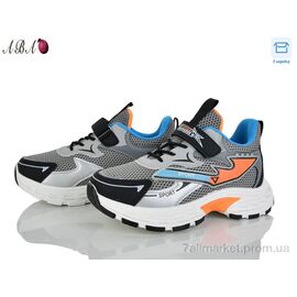 Фотография Кроссовки детские модные Весна/осень 6-142-2 (6 пар р.33-38) "Aba" недорого оптом от прямого поставщика