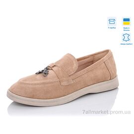 Фотография Туфли женские стильные Весна/осень 316 бежевый (6 пар р.36-40) "G-Aira" недорого оптом от прямого поставщика