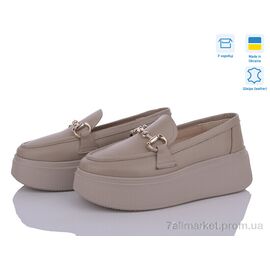 Фотография Туфли женские стильные Весна/осень 603 мокко к. (6 пар р.36-40) "G-Aira" недорого оптом от прямого поставщика