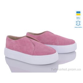 Фотография Туфли женские стильные Весна/осень 604 рожевий замш (6 пар р.36-40) "G-Aira" недорого оптом от прямого поставщика