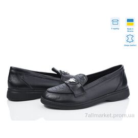 Фотография Туфли женские стильные Весна/осень 621Ж чорний к. (6 пар р.36-40) "G-Aira" недорого оптом от прямого поставщика