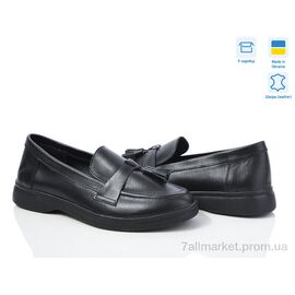 Фотография Туфли женские стильные Весна/осень 316К чорний к. (6 пар р.36-40) "G-Aira" недорого оптом от прямого поставщика