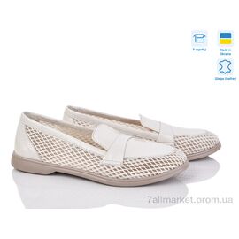 Фотография Туфли женские стильные Лето 316С беж.напл. (6 пар р.36-40) "G-Aira" недорого оптом от прямого поставщика