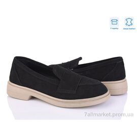 Фотография Туфли женские стильные Весна/осень 647 чорний з.б.п. (6 пар р.36-40) "G-Aira" недорого оптом от прямого поставщика