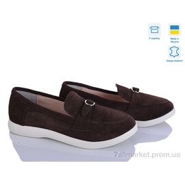 Фотография Туфли женские стильные Весна/осень 699 корич.з. (6 пар р.36-40) "G-Aira" недорого оптом от прямого поставщика