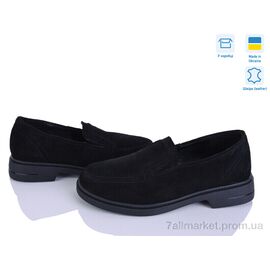 Фотография Туфли женские стильные Весна/осень 7044чорний з. (6 пар р.36-40) "G-Aira" недорого оптом от прямого поставщика