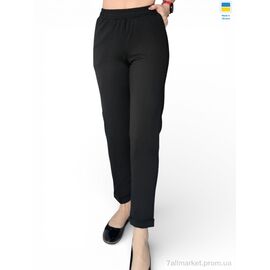 Фотография Спортивные брюки женские Весна/осень 1046 чорний (4 шт. р.сетка S-XL) "Sport style" недорого оптом от прямого поставщика