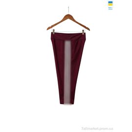 Капрі жіночі Літо 066 бордовий (4 шт. р.сітка2XL-5XL) "Margo" недорого оптом від прямого постачальника