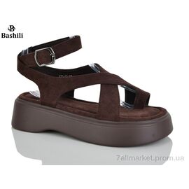 Фотография Босоножки женские летние Лето C70-15 (6 пар р.35-40) "Башили" недорого оптом от прямого поставщика