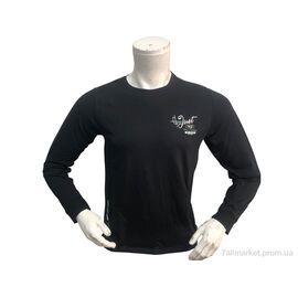 Фотография Батник мужской Весна/осень 1001 чорний (4 шт. р.сетка M-2XL) "TurkishBrend" недорого оптом от прямого поставщика